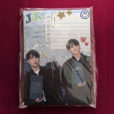 [USED] BTS Large Notepad Jungkook Korean Maker 20