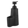 Dish Soap Dispenser Stainless Steel Washing Up Liquid Dispenser with Cleaning Brush for Kitchen