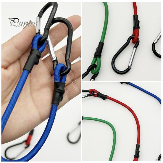 Vielseitige elastische Gurte für Garage, Bungee-Seil mit Metallhaken, Seil Langlebig Sicher Strapazierfähige Seile Haken Gurt, Flexibler Befestigungsgurt