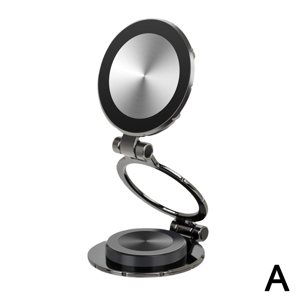 For Magsafe 360° Rotation Magnetic Bracket Phone Holder Universal Magnetic Suction Cup Folding Swivel Car Phone Holder