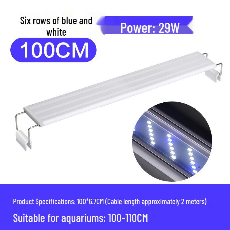 LED Aquarium Plant & Turtle Tank Light with Adjustable Bracket
