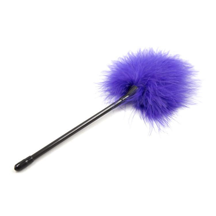 Deluxe Feather Tease Rod for Adult Flirting, Multiple Colors Available