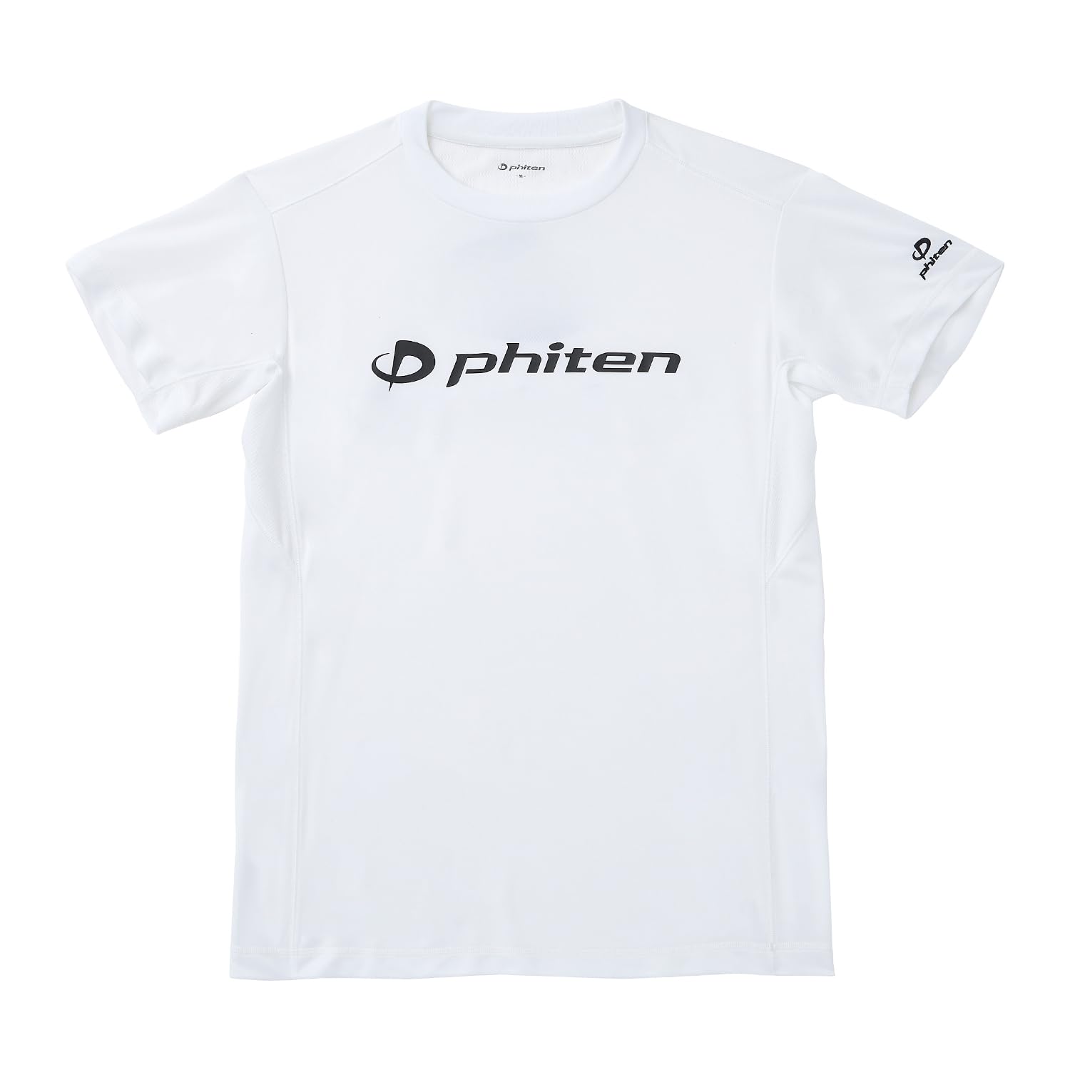 

Футболка phiten RAKU с коротким рукавом O унисекс спортивный клуб с логотипом белая/черная футболка