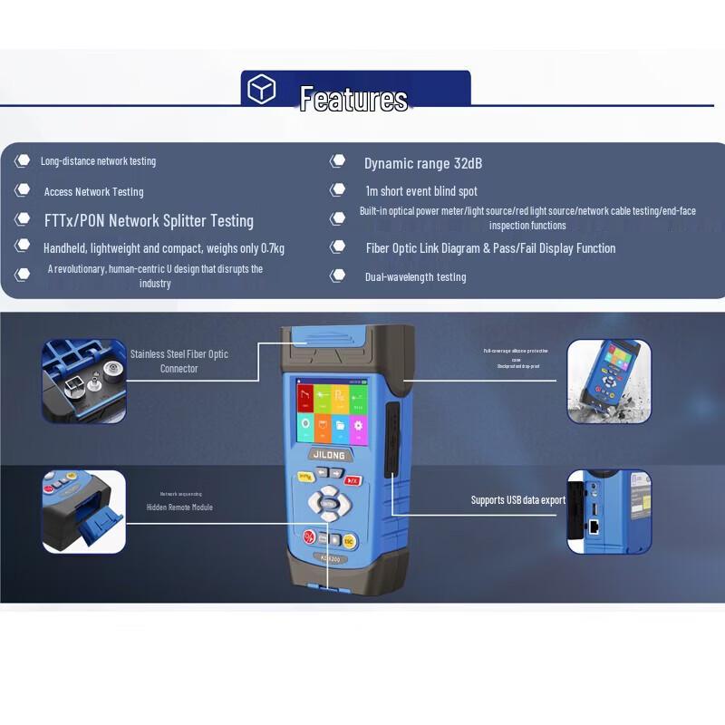 JILONG KL-6200-S Fiber Optic OTDR