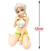 Anime Unemployed Reincarnation Character Swimsuit Hilufiette Figurine Anime Beautiful Girl Sitting Figurine PVC Model Decoration