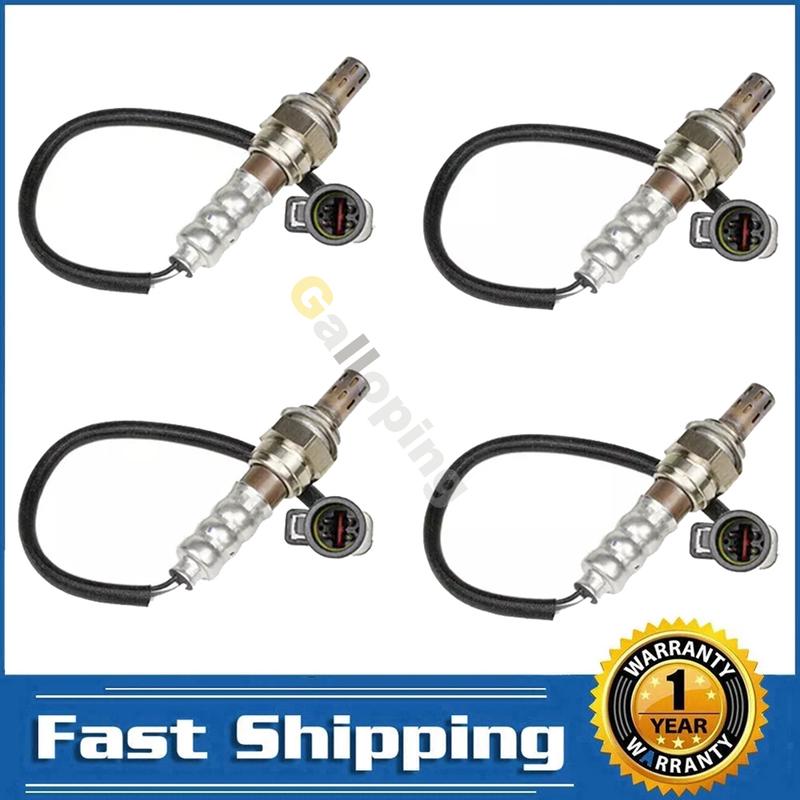 

4pcs O2 Oxygen Sensor 1 2 Bank 1 2 for Ford Expedition 1997 1998 1999 2000 2001 2002 2003 2004 4.6L 1997 - 2008 5.4L Front Rear