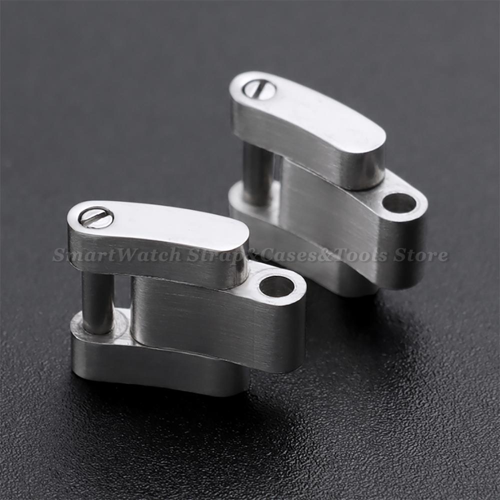 Steel Extension Link for Rolex Metal Band Extension for Oyster for Jubilee Watch Strap 16*8mm/16*9mm Watchband Parts Accessories