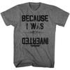 Top Gun Inverted Graphite Heather Adult T-Shirt