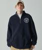 FRAME OFF Classic Circle Logo Anorak_Navy