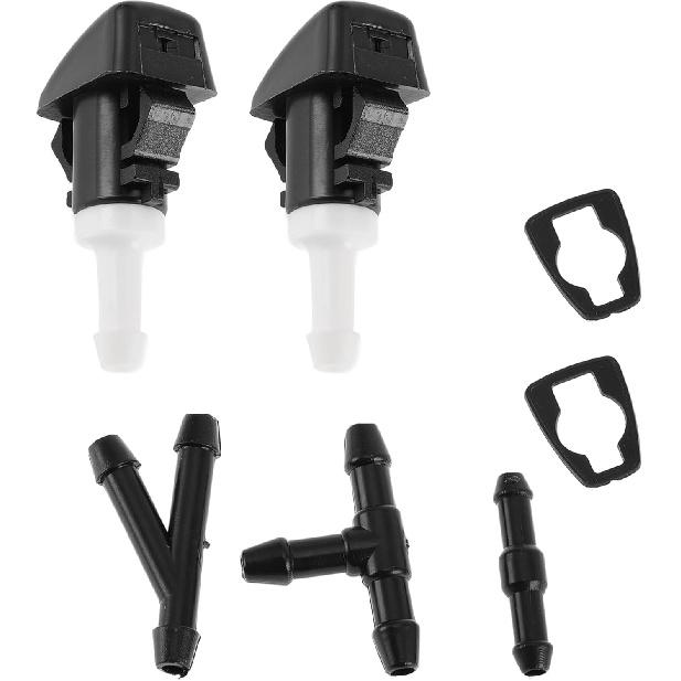 Windshield Washer Nozzle for Hyundai Santa Fe 2013-2018,Santa Fe Sport,XL,for Kia Sorento 2011-2020,Sedona 2015-2020–Front Wiper Spray
