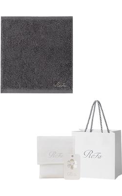 Store HAND TOWEL with Shopper Bag [Official Exclusive] (Dark Gray)