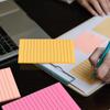 6pcs Lined Sticky Notes with Lines 3x3 Self-Stick Notes 6 Bright Color 6 Pack, 71 Sheets/pack