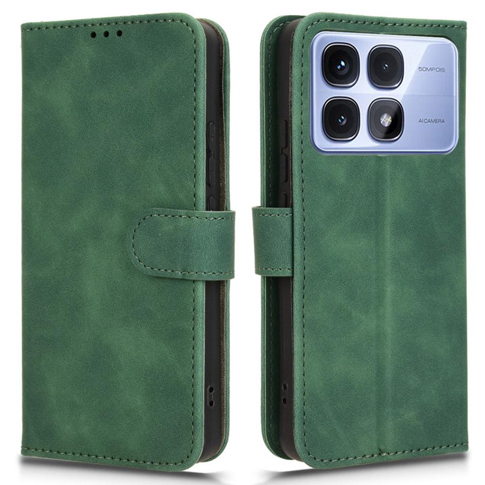 For Xiaomi Redmi K70 Ultra Leather Case Skin-Feel Anti-Drop Wallet Flip Phone Cover