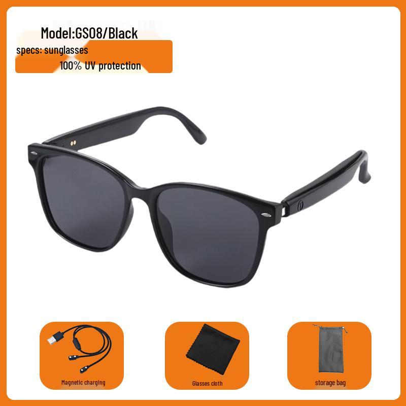 

Smart UV Protection Bluetooth Glasses with Earbuds for Music and Calls