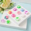 10Pcs Mini Cute Cat Claw Plush Pinch Fun Colorful Halloween Christmas Party Pack Fillers For Pressure Reduction Cartoon Style