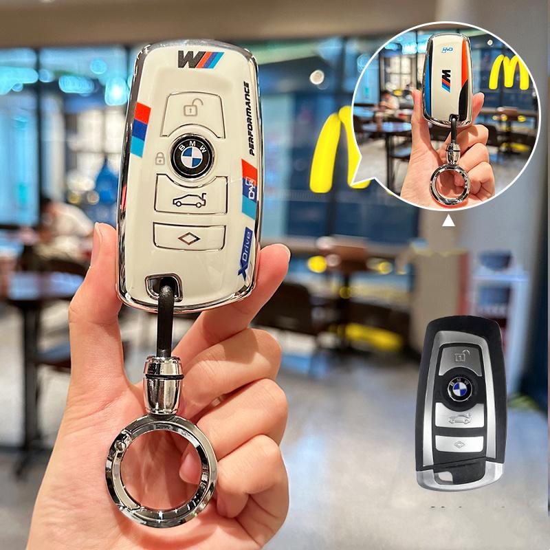 Hot 2025 Soft TPU Car Key Case Cover Protector Shell for BMW 1 3 5 7 Series X1 X3 X4 X5 F10 F15 F16 F20 F30 F18 F25 M3 M4 E34 Ac