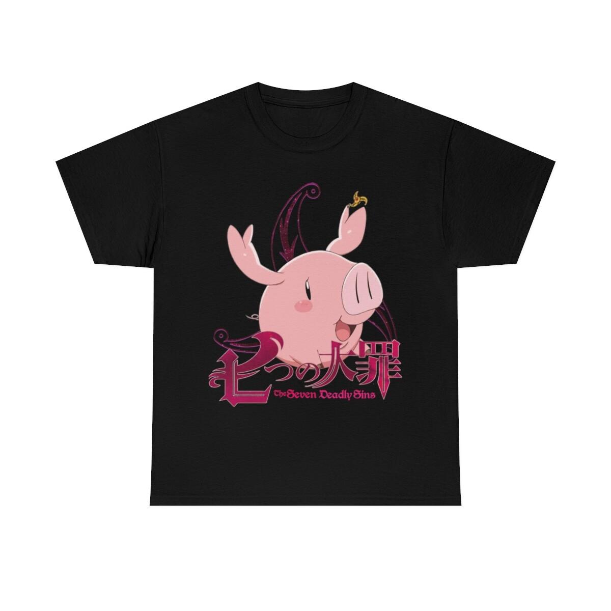 Nanatsu no Taizai Hank T-Shirt Mens Womens Tees Top,the seven capital sins,anime,video game,ban 3XL