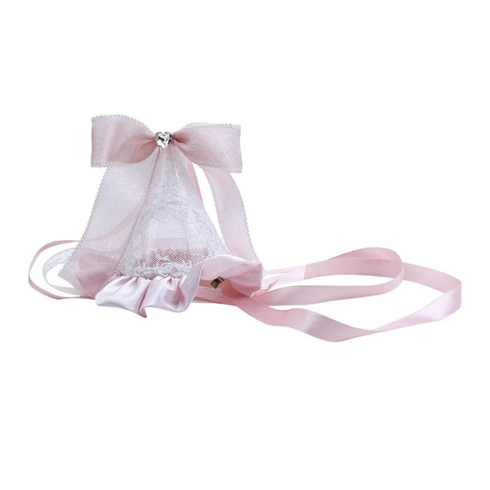 Ribbon Top Hat Princess Super Fairy Birthday Hat Hairpin Headgear Atmosphere Bow Birthday Hair Accessories Hat Hairpin