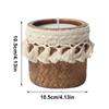 Jars For Candles Wide Mouth Home Decor With Tassel Fragrance Candle Making Container For Shelf Kitchen Bedroom Living Room