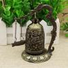 Handgeschnitzte Drachen-Schlossglocke Bronze Geschnitzte Drachenglocke Vintage Drachenglocke Heimdekoration