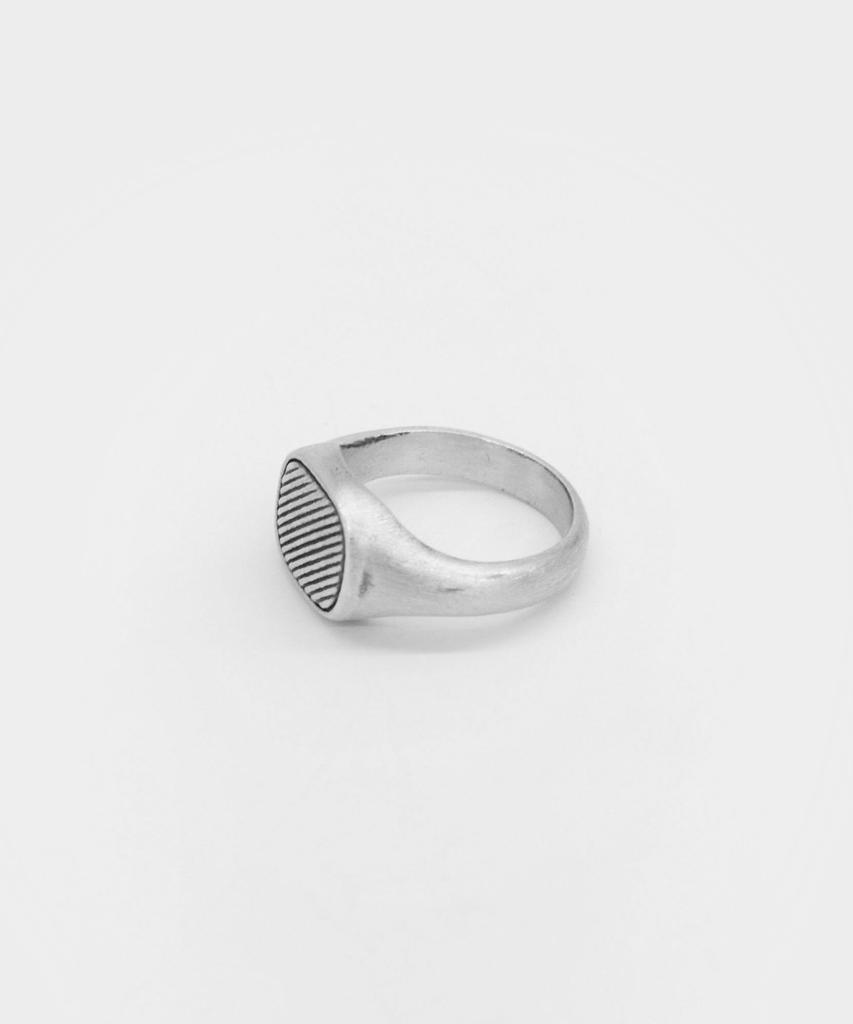 Youth Stamp Ring - Silver