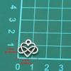 20 szt. 15x13mm Kolor Starego Srebra Serce Miłości Znak Nieskończoności Zawieszki do Samodzielnego Robienia Naszyjników Bransoletek Biżuterii Ręcznie Robione