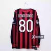 Klasické Retro Fotbalové Dresy Evropské Top Ligy Barcelona 2006 AC Milán 09/10 Inter Fotbalové Tréninkové Dresy