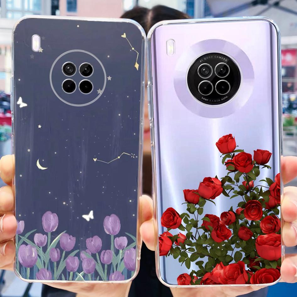 For Huawei Y9a Case Cover For Huawei FRL-22 FRL-23 FRL-L22 FRL-L23 Nova Y9a Phone Case Soft Silicone Clear Protection Funda Capa