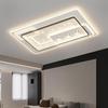 LED Ceiling Light: Simple, Atmospheric Design for Living Room, Bedroom, or Dining Room
