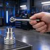 Automotive Repair Socket Multi-Function Universal Wrench Tool, Adjustable 3/8''-3/4'' Sleeve with Power Drill Tool Adapter for Ratchet Wrench, Auto &