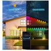 Smart RGB Lights App Remote Control String Lights Permanent Outdoor Lights  Christmas Decor
