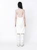Minderly Backless Strap Dress - White