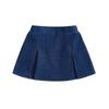 Citgeett Kids Infant Girl Denim Skirt Elastic Waist A-line Pleated Short Jean Skirts Casual Clothes