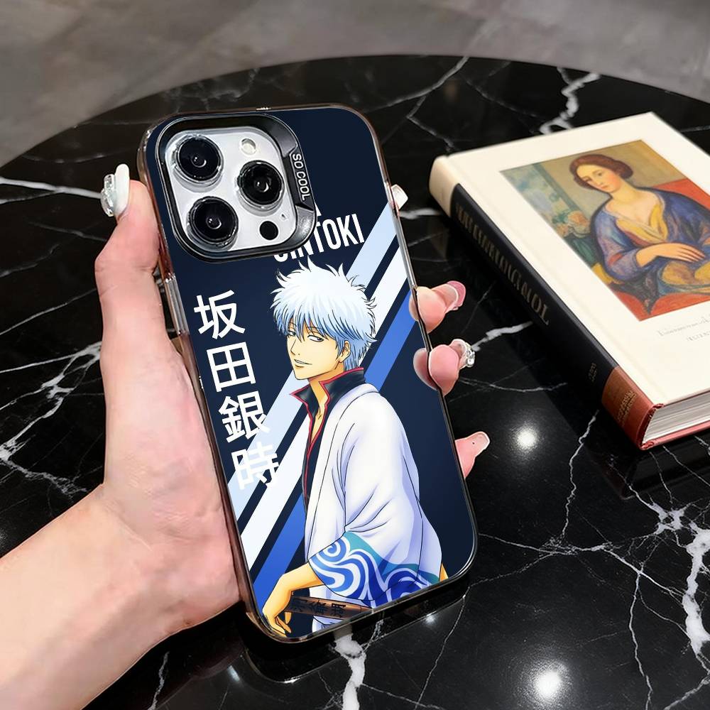 

G-Gintama G-Gintoki S-Sakata-es Phone Case For iPhone 17,16,15,14,13,12,11 Plus,Pro Max,Colorful Silver Phone case Funda Cover iPhone16promax