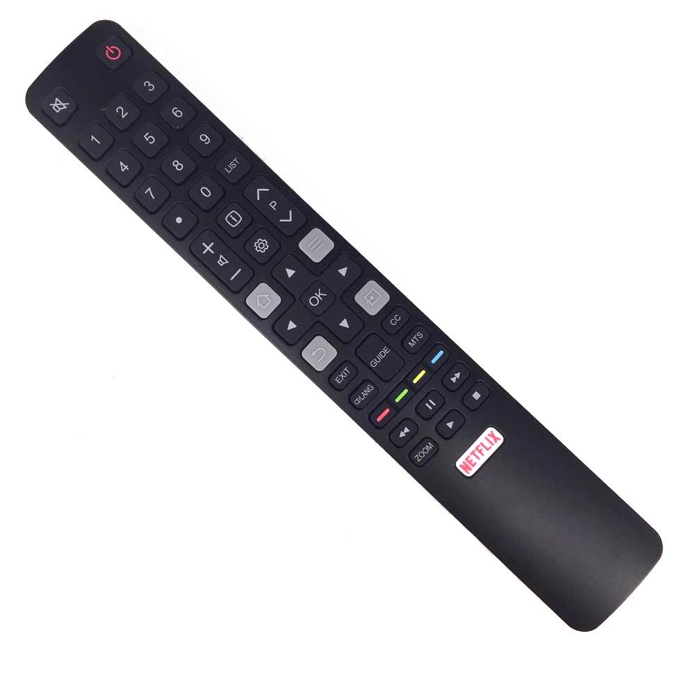 Direct Factory replace Remote RC802N YLI2 for RCA for TCL for HITACHI Smart TV 06-IRPT45-BRC802N Remote Controller чёрный