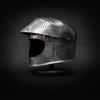 14th Century Sugarloaf Helmet: Crusader Knight Visor   Combat Ready