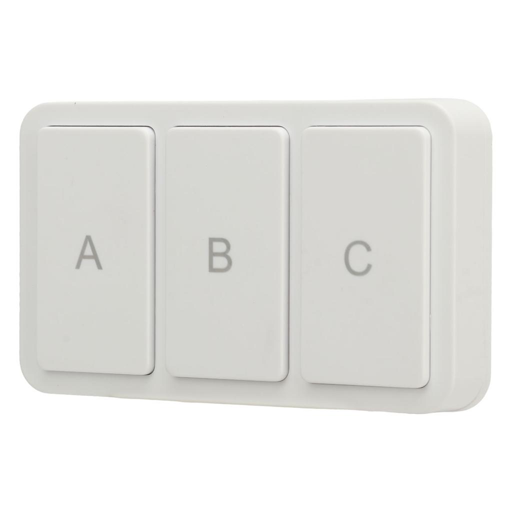 Smart Scene Button Remote 3 Gang Wireless Remote Control Switch for ZigBee for Home