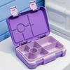810ml Portable Lunch Box Sealed Leak Proof Compartment Food Fresh Container Easy To Clean for Students Office Workers Bento Box