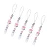 5Pcs Baby Pacifier Clip Food Grade Silicone Prevent Falling Easy To Clean Pacifier Chain for Toddler
