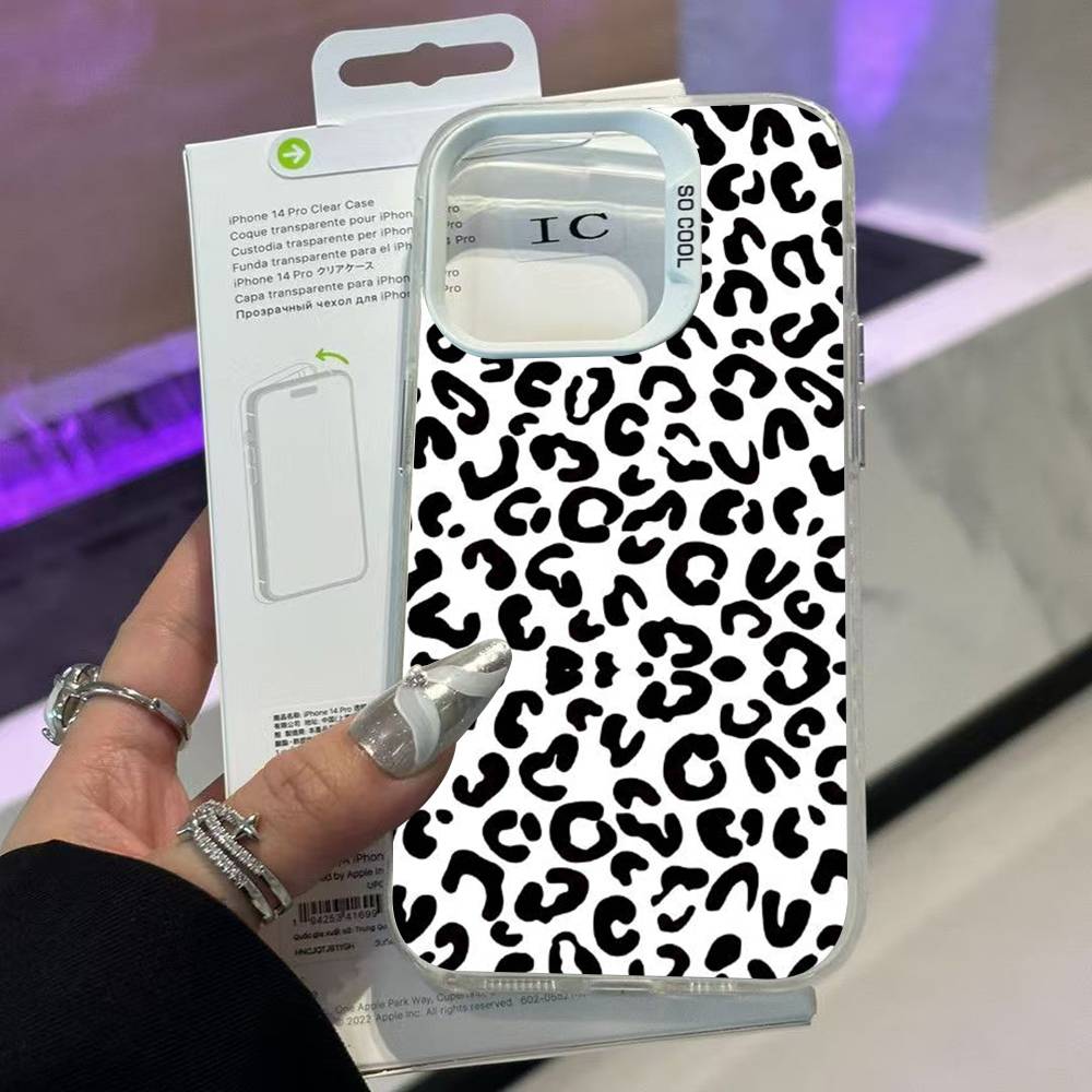 Sexy Leopard Print Phone Case For IPhone 17 16 15 14 13 12 Mini 11 8 7 Pro Max Plus Colorful Phone Case