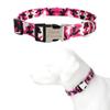 Classic Custom Dog Collar Metal Buckle Dogs Nameplate Collar Free Engrave Personalized Pet Collars Adjustable for Small Medium Large Dog