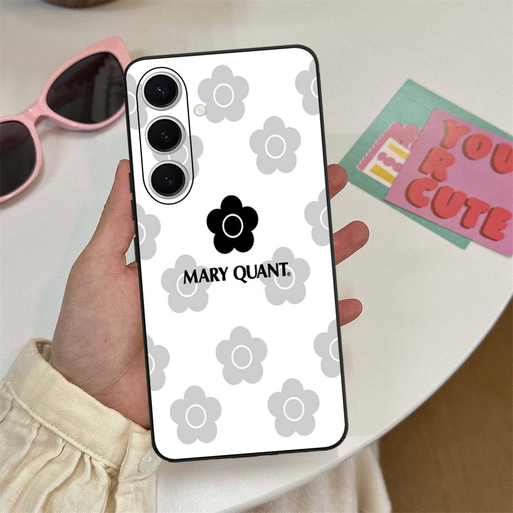 Fashion M-Mary Q-Quant Phone Case For Samsung S 24 Fe 25 Ultra Plus 20 Lite 21 30 22 23 24 22 Ultra 5G Fundas