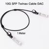 10G SFP+ Twinax Cable, Direct Attach Copper(DAC) 10GBASE SFP Passive Cable for SFP-H10GB-CU1M,Ubiquiti,D-Link(1M)