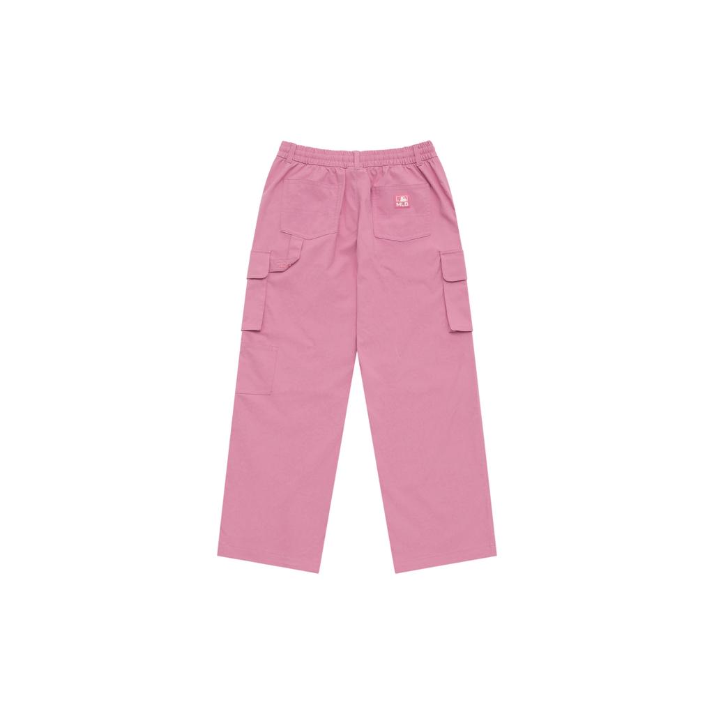 New MLB Preppy Style Collection Basic Boston Red Sox SS25 Casual Pants Unisex Pink All Over Print 3AWPV0251-43PKP