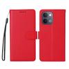 Case for Vivo - Leather/PU, Red, With Card Holder