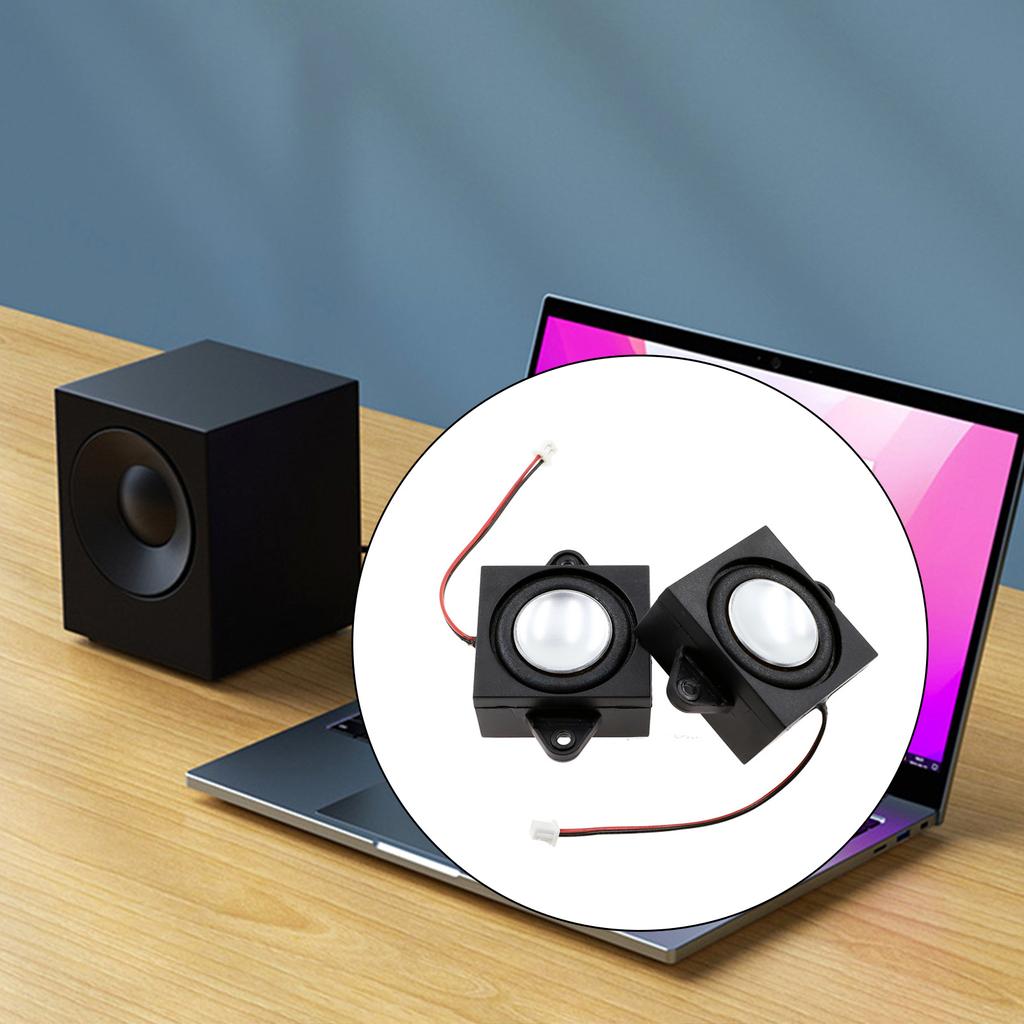 2Pcs 1.18inch Portable Full Ranges Speaker 30mm 4Ohm 5W Sound Amplifiers LoudSpeaker Speaker