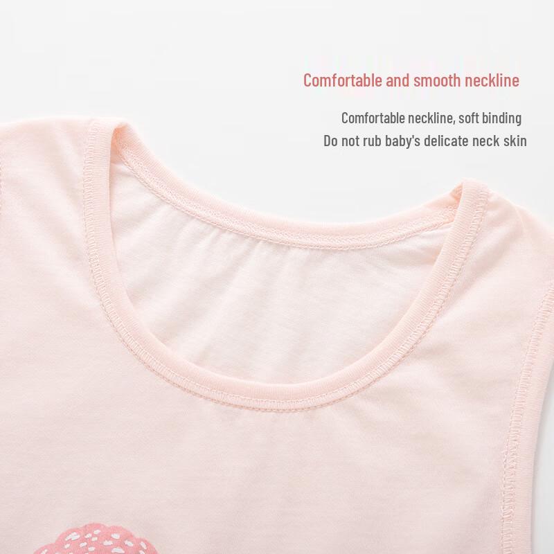 Shubeiyi 2er-Pack Unisex Baby & Kinder Baumwoll-Sommer-Westen-Set