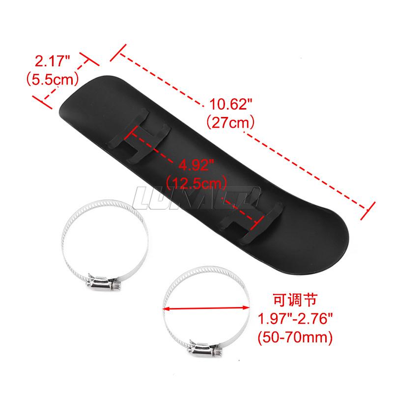 Universal Exhaust Pipe Shield Heat Cover Motorcycle Muffler Protector Guard Accessories Motocross For Harley Honda Yamaha Custom
