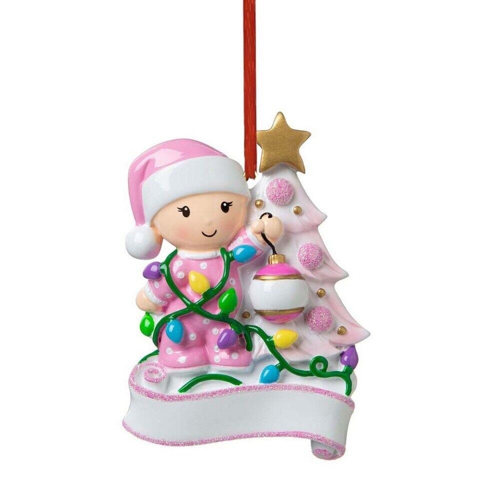 New Lantern Christmas Keepsake Pendant Snowman Resin Christmas Hanging Ornaments Holiday Xmas Tree Baby First Christmas Ornament