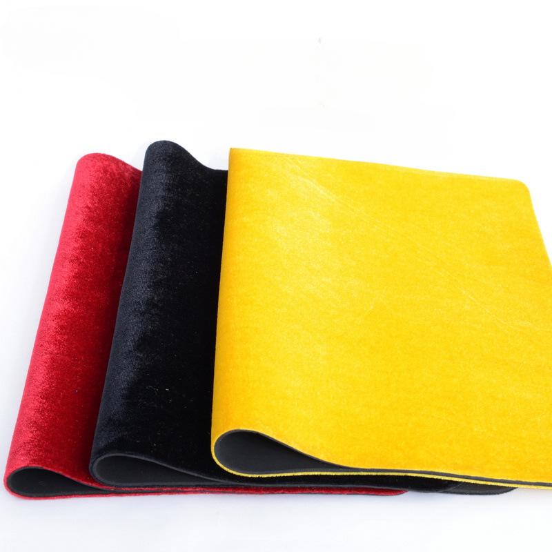 

High Quality Professional Magician Card Mat Black Red Blue Yellow Standard Size 42*32cm Pad for Poker & Coin Magic Tricks Props чёрный